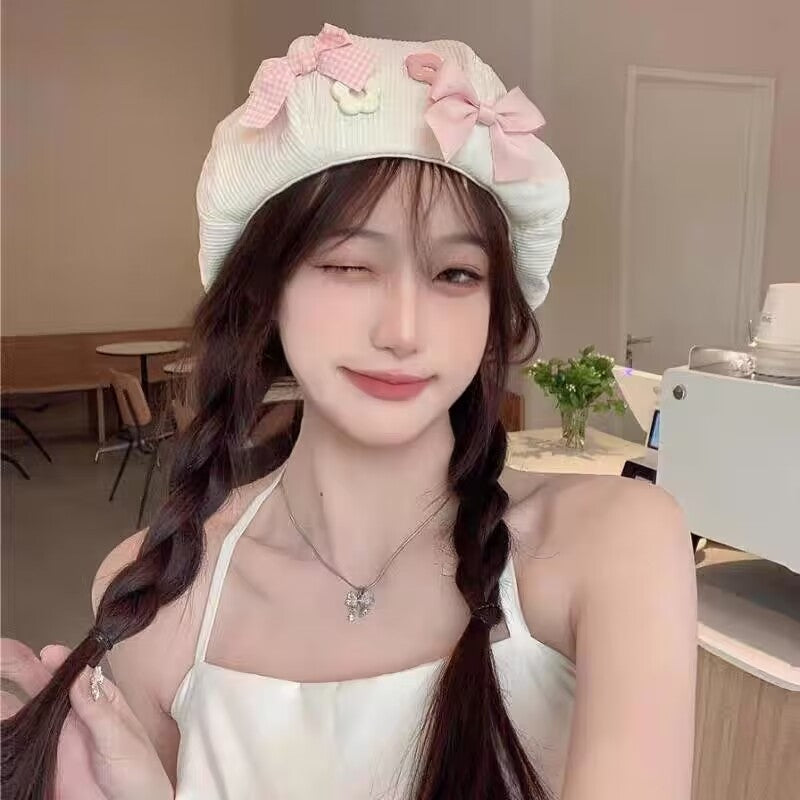 Sweet Solid Beret HA2212