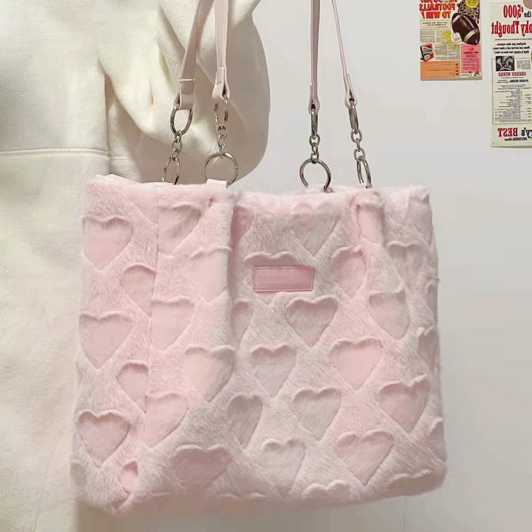 Large capacity plush bag HA2108