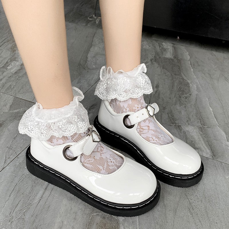 Vintage Mary Jane leather shoes HA1750