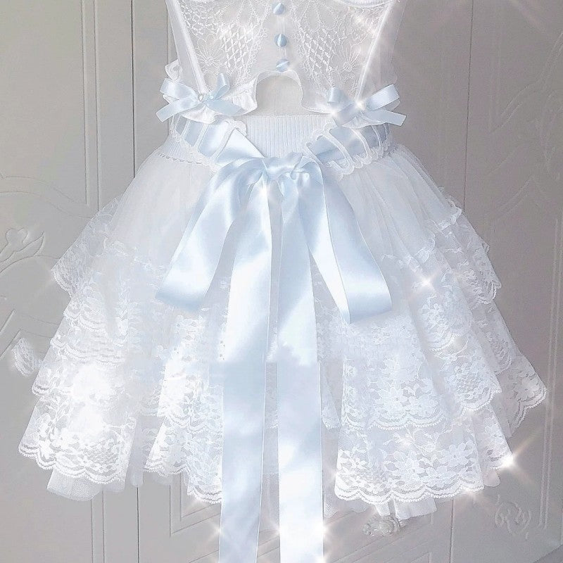 Mesh cake tutu skirt HA1915