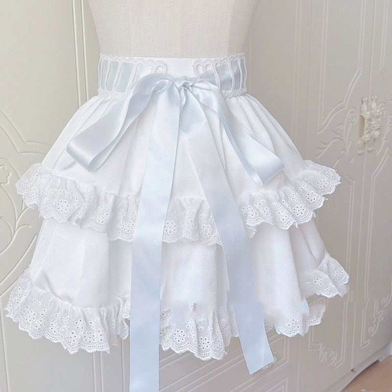 Double Layer Ruffled Tutu Skirt HA1912