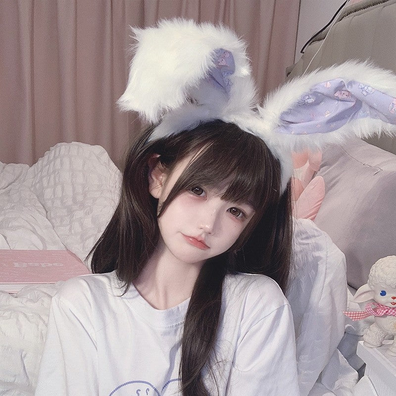 Sweet Plush Showa Rabbit Ear Headband HA2003