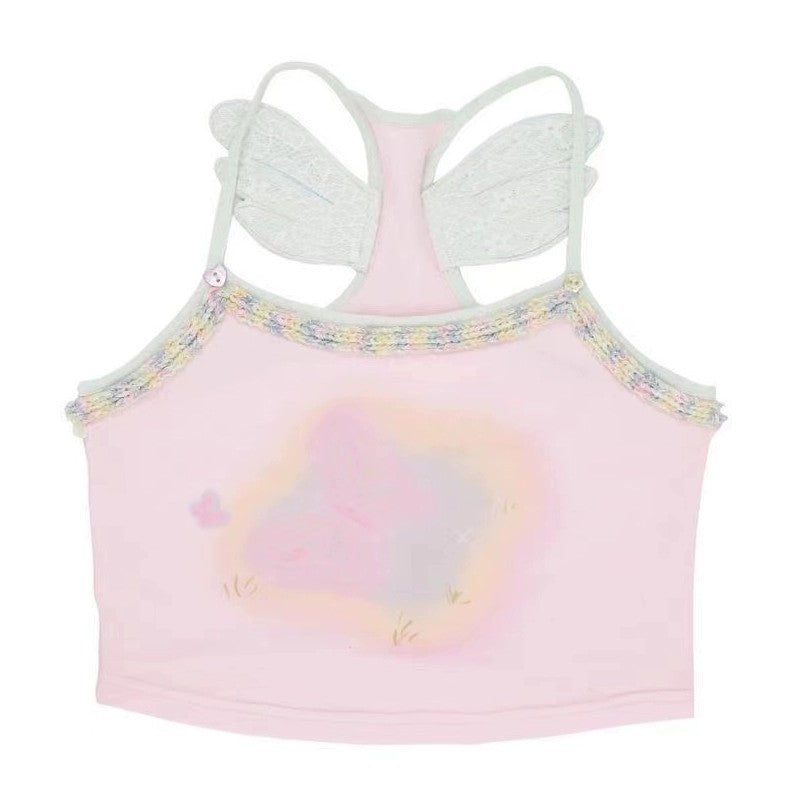 Pink Angel Wings Camisole HA1869