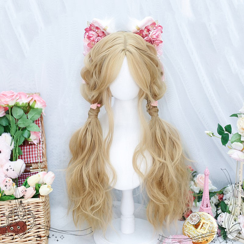 Linen Baitong long curly hair HA1836