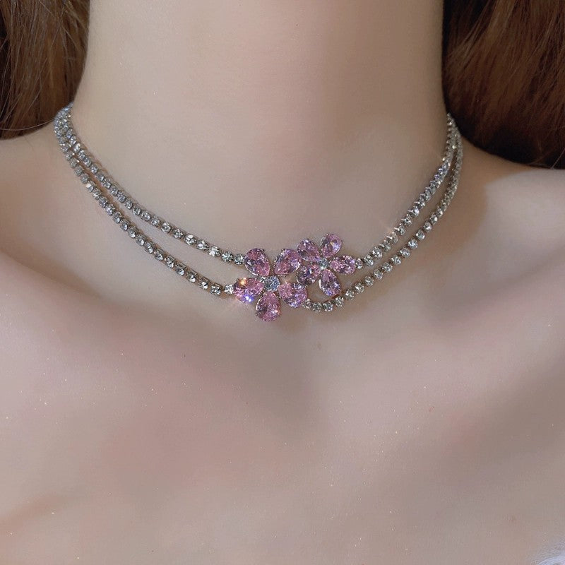 Sweet and Delicate Clavicle Chain HA1795
