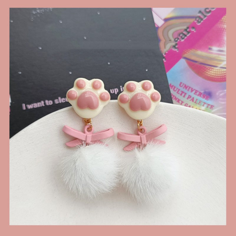 Pink Butterfly Sweet Earrings HA1972