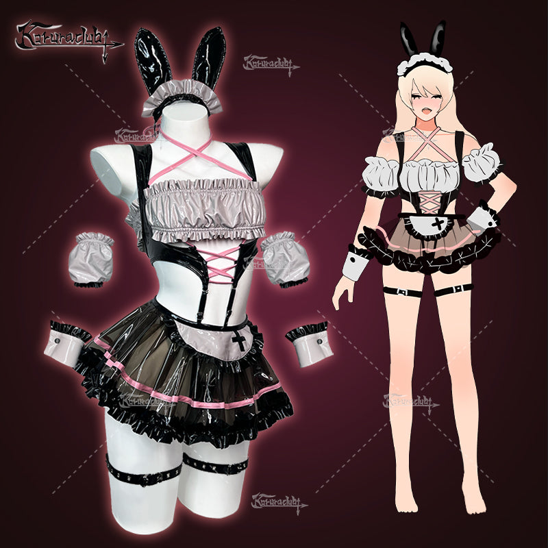 KORURACLUB-Cosplay Bunny Maid Lingerie(6-Piece Set)KO15