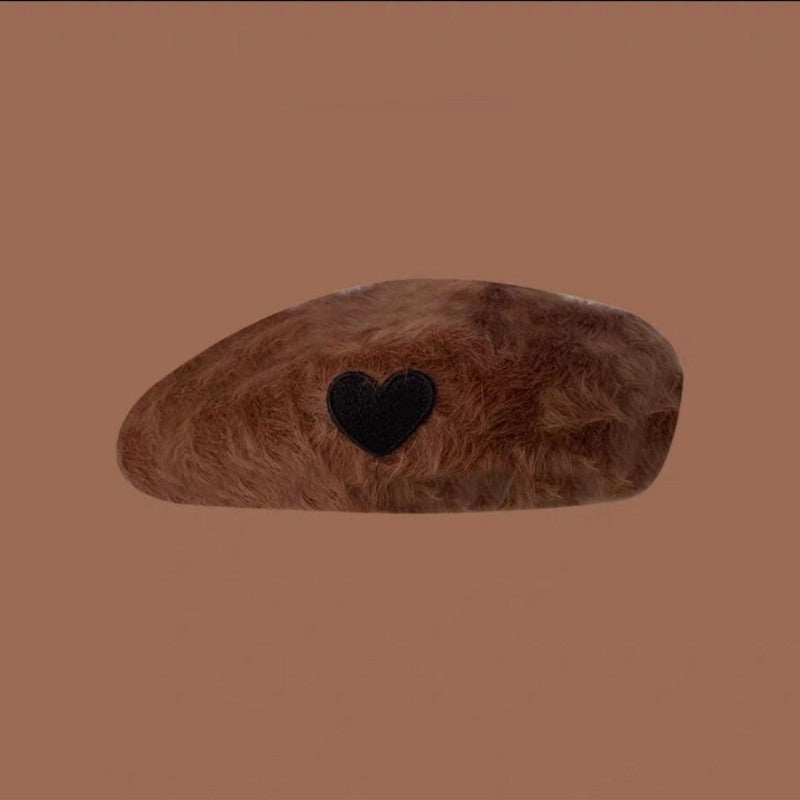 Plush beret HA1385