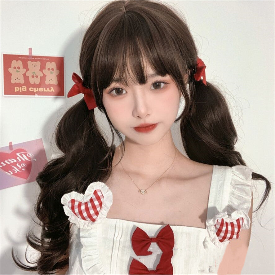 Long curly hair big wavy wig HA0042