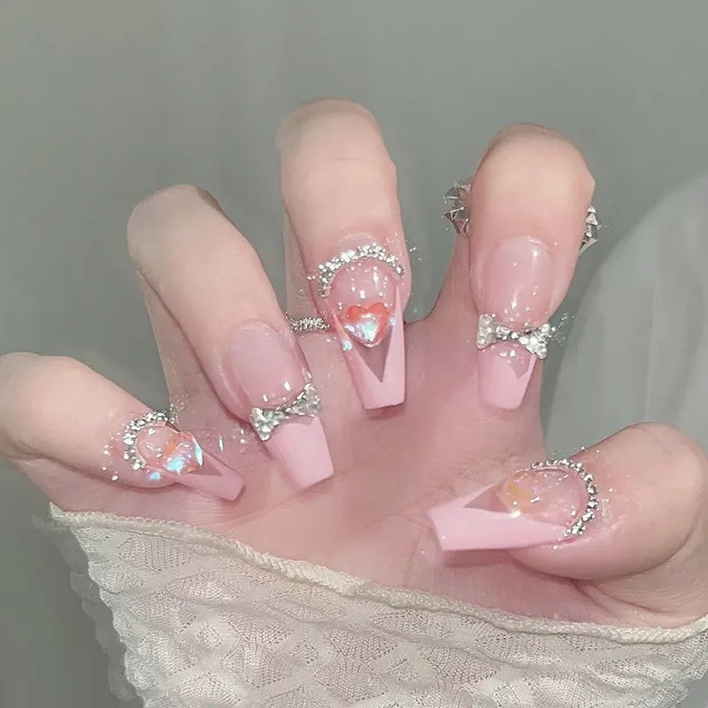 Cute handmade manicure HA1177
