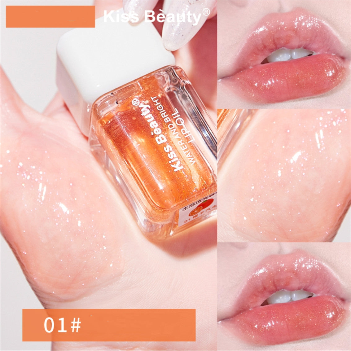 Transparent lip gloss glass lip HA0290