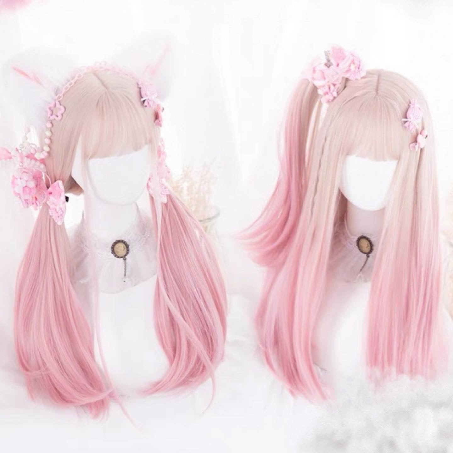 Lolita natural wavy long curly hair HA0387