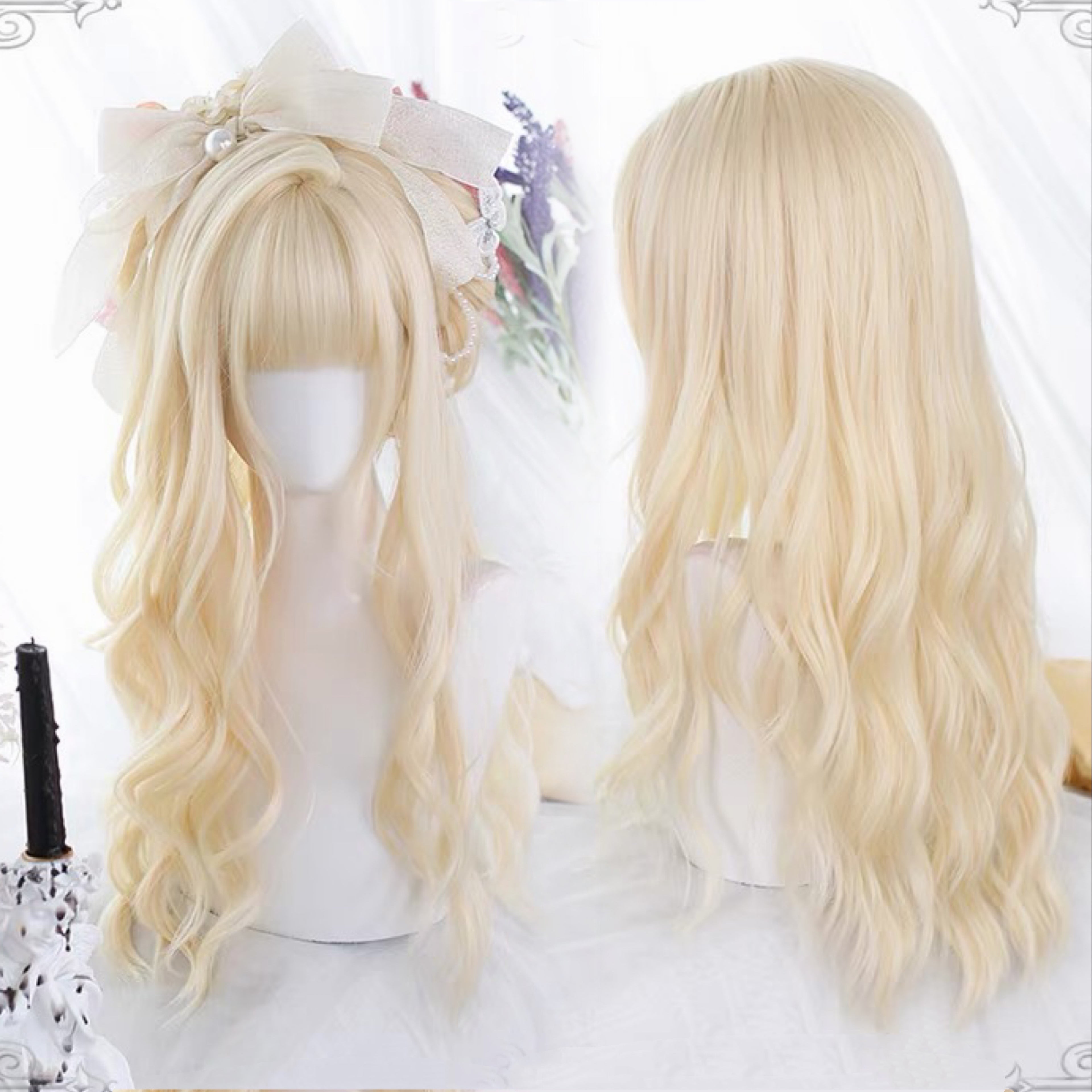 Long hair with long beard and temples HA0459