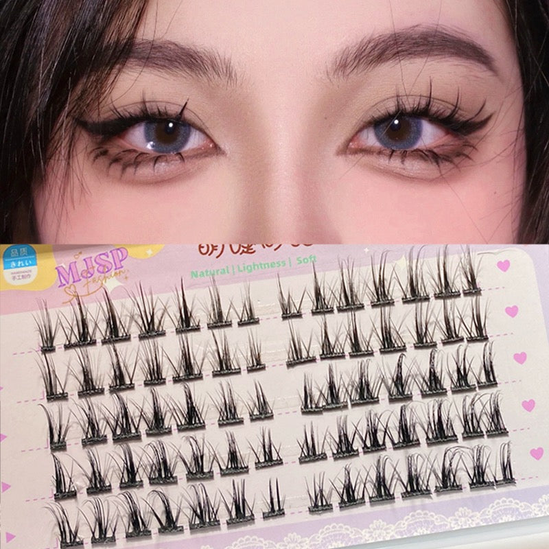 Little devil segmented cos graft eyelashes HA0654