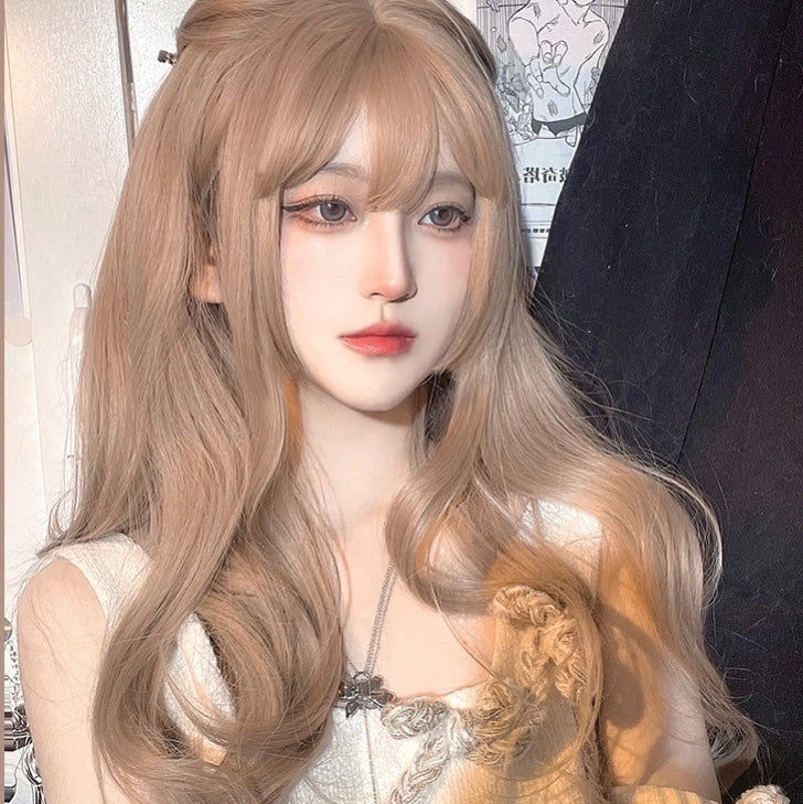 Daily big wavy long curly hair HA0147