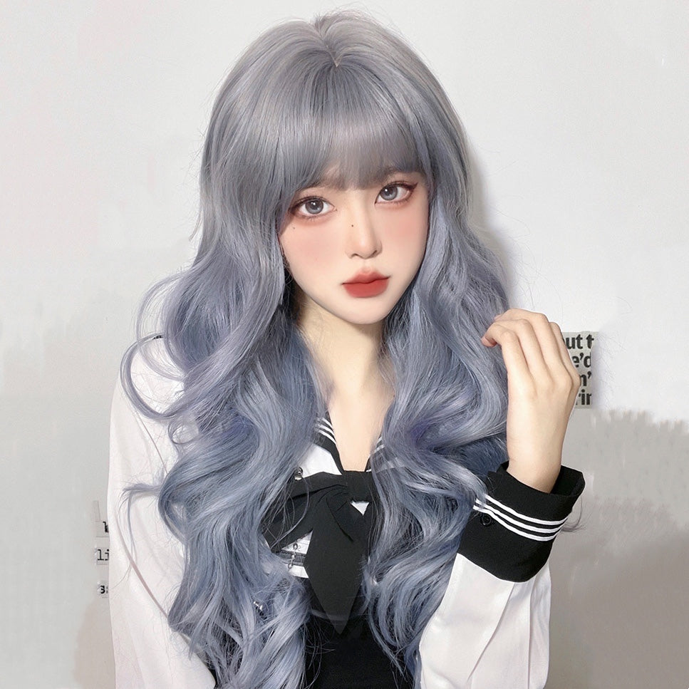 Daily gradient big wavy long curly hair HA0151