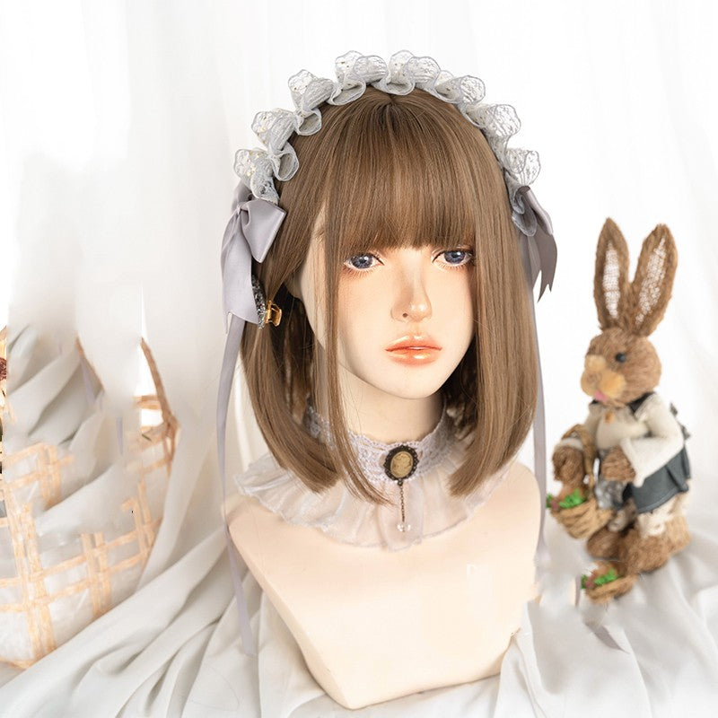 Bob head collarbone wig HA1243