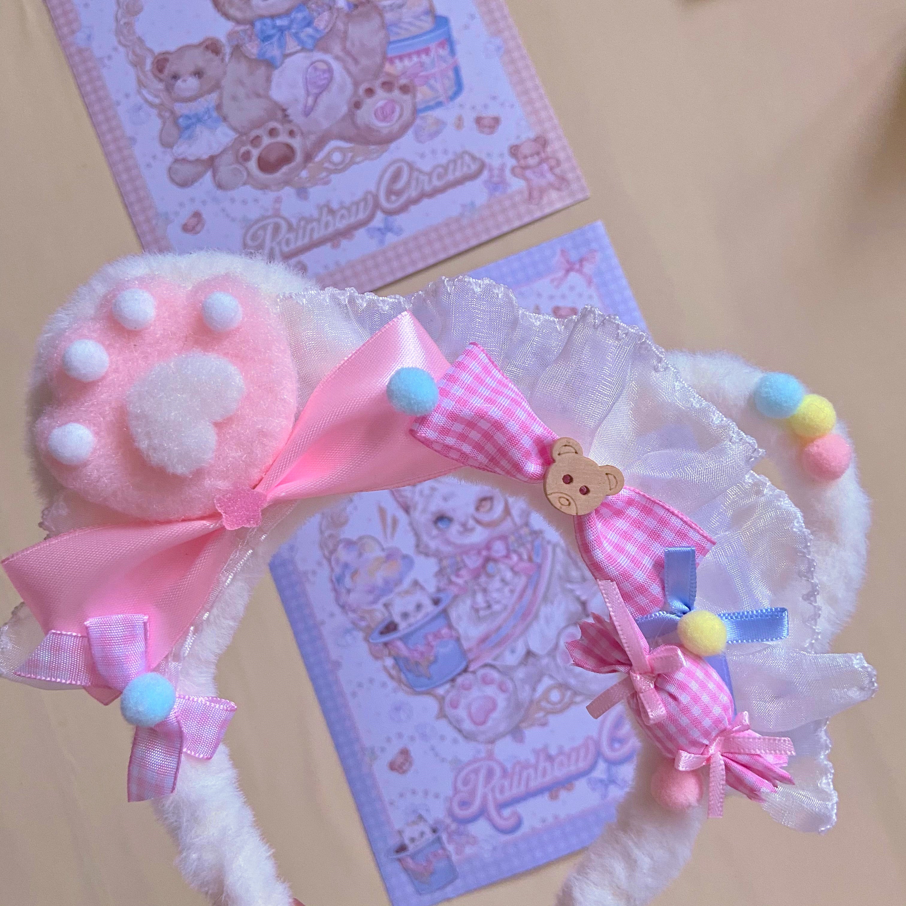 Lolita bear ear sweet hair band HA0762