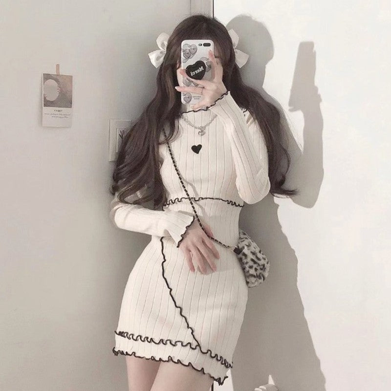 Slim fit knitted dress HA1522