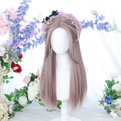 Natural gentle long curly wig HA 1371
