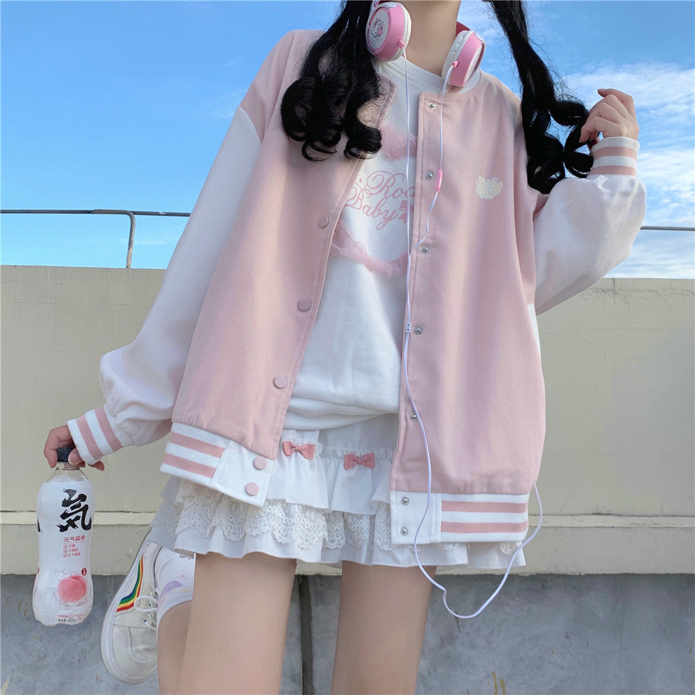 Pink baseball uniform HA1213