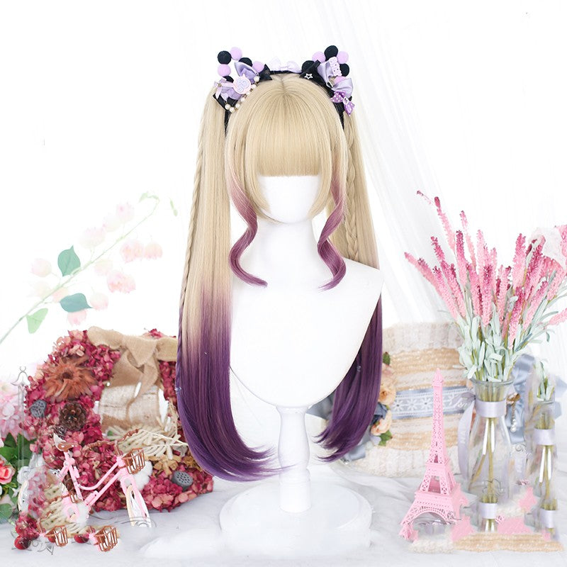 Double ponytail princess short wig HA1247