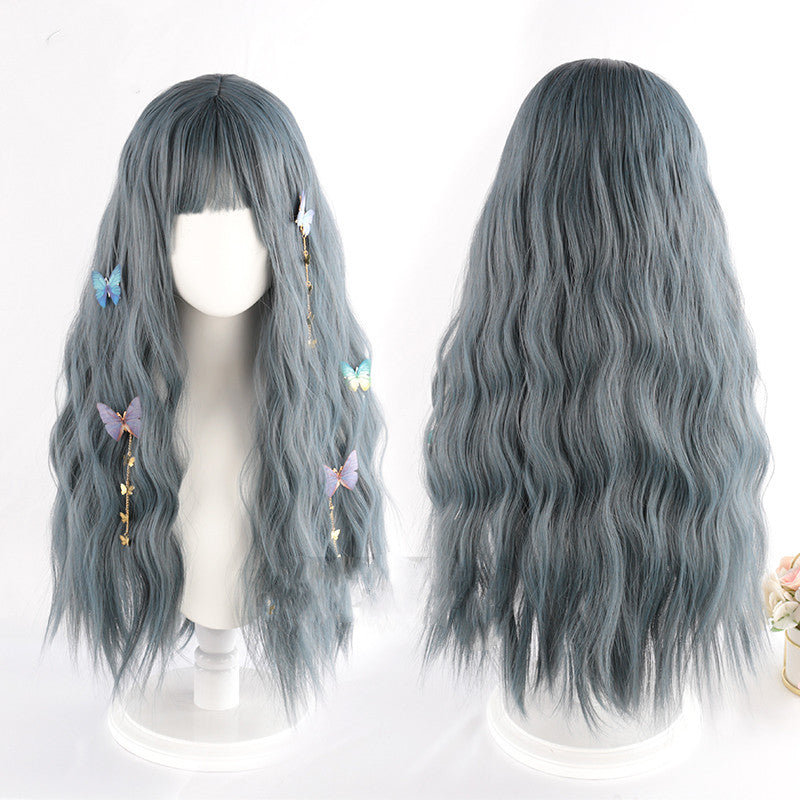 Haze Gray Blue Wig HA0067