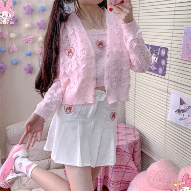 Sweet and spicy girl knitted sweater HA1234