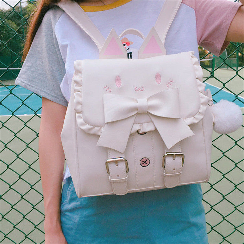 Cute embroidered cat Lolita bag HA1215