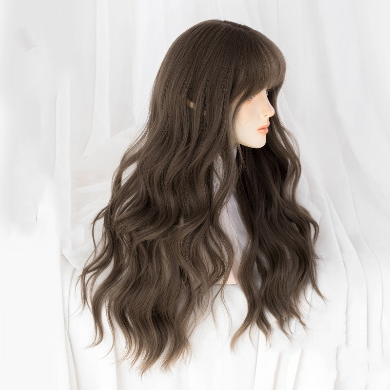 Long hair big wavy long curly wig HA1240