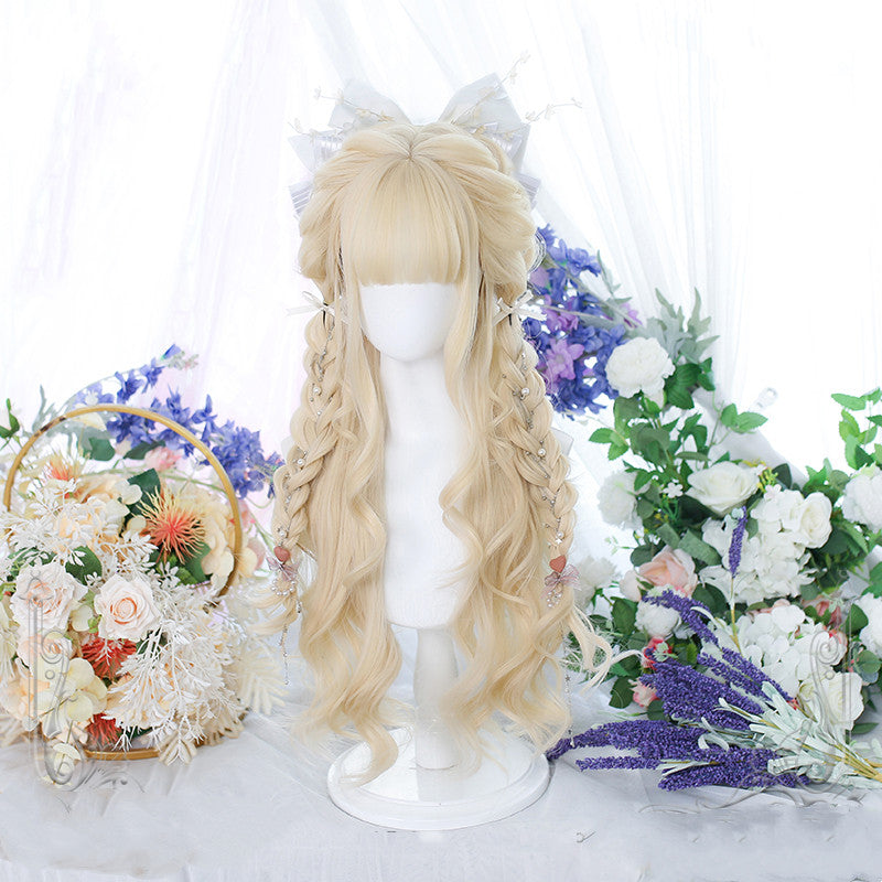 Natural gentle curly hair HA1171