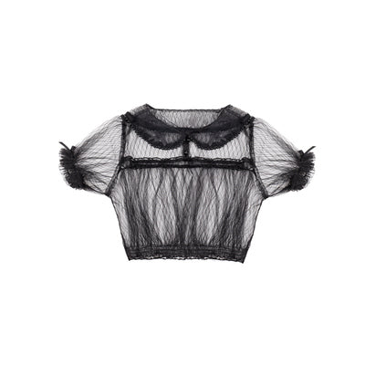 Lace pearl neckline lolita inner wear HA1519