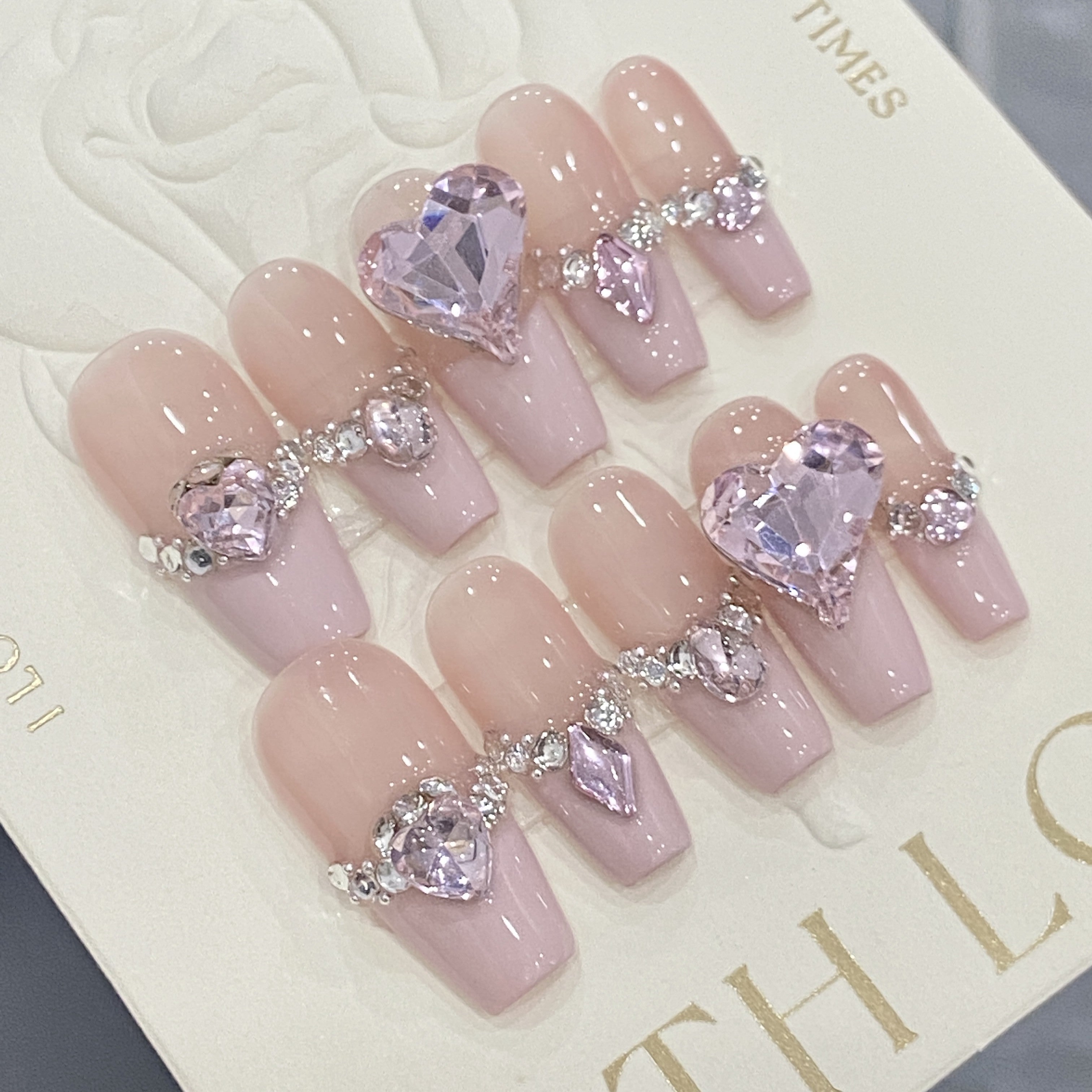 Swarovski bridal wear manicure HA1447