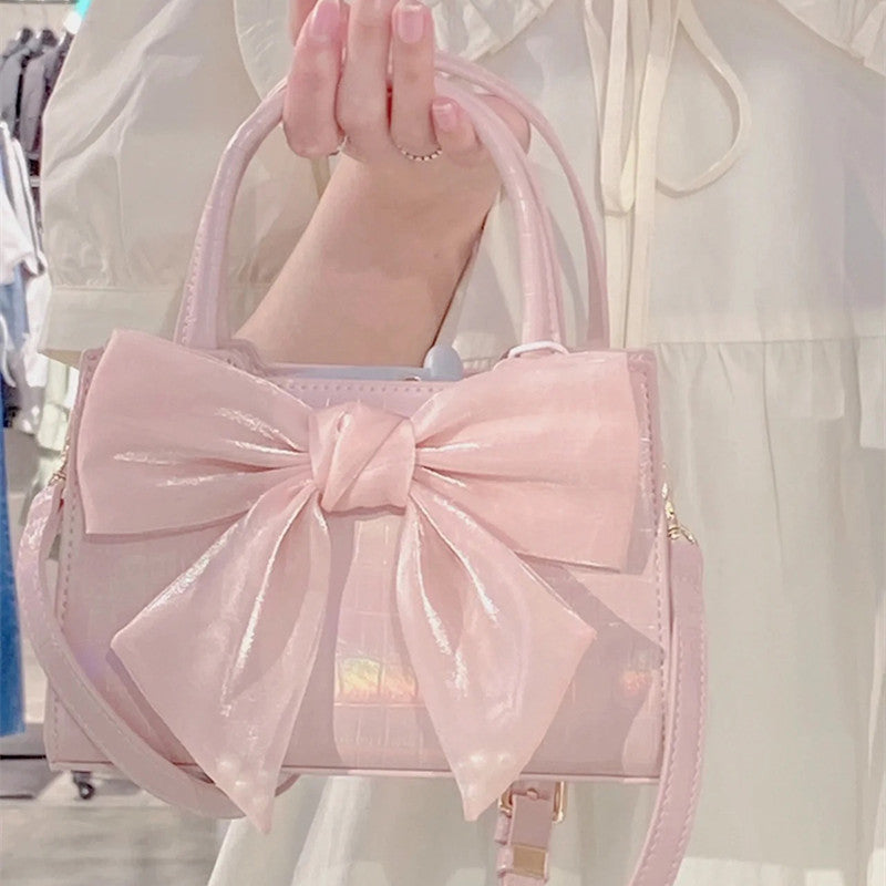 Sweetheart bow shoulder bag HA0801