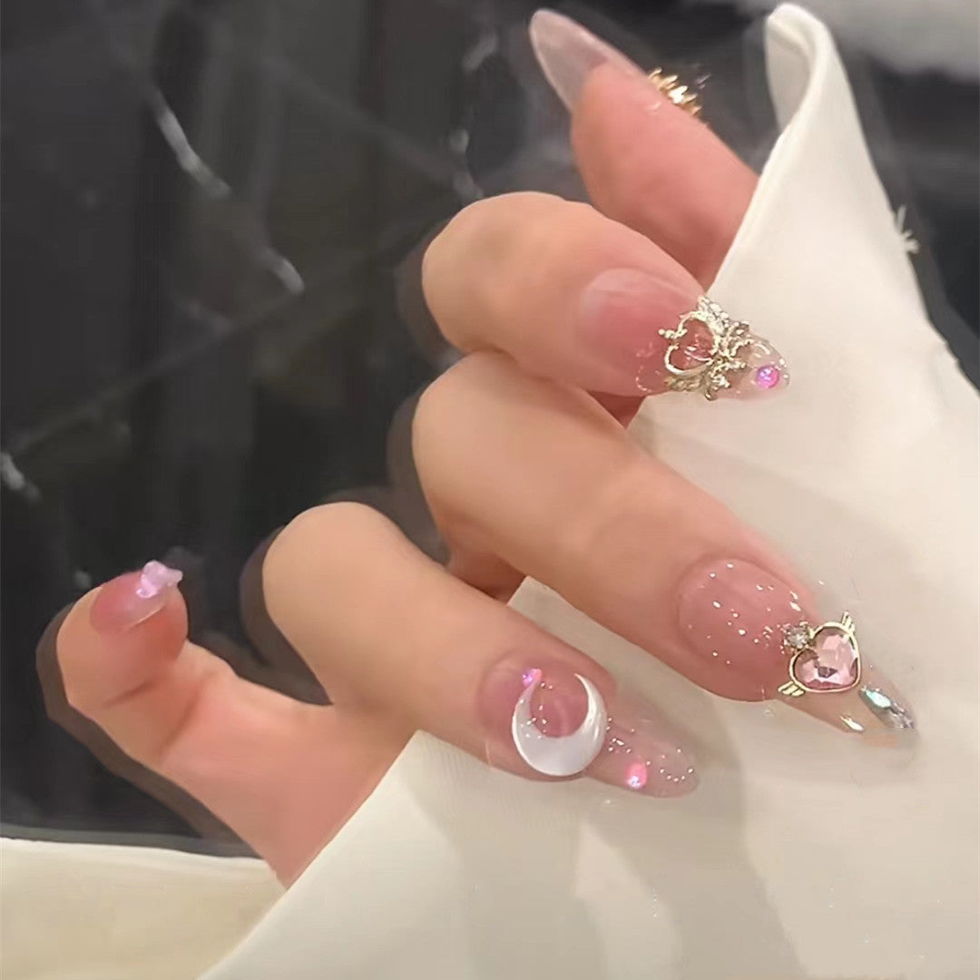Beautiful girl phototherapy manicure HA0868