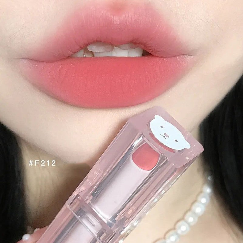Pink bear lipstick lip glaze HA1671