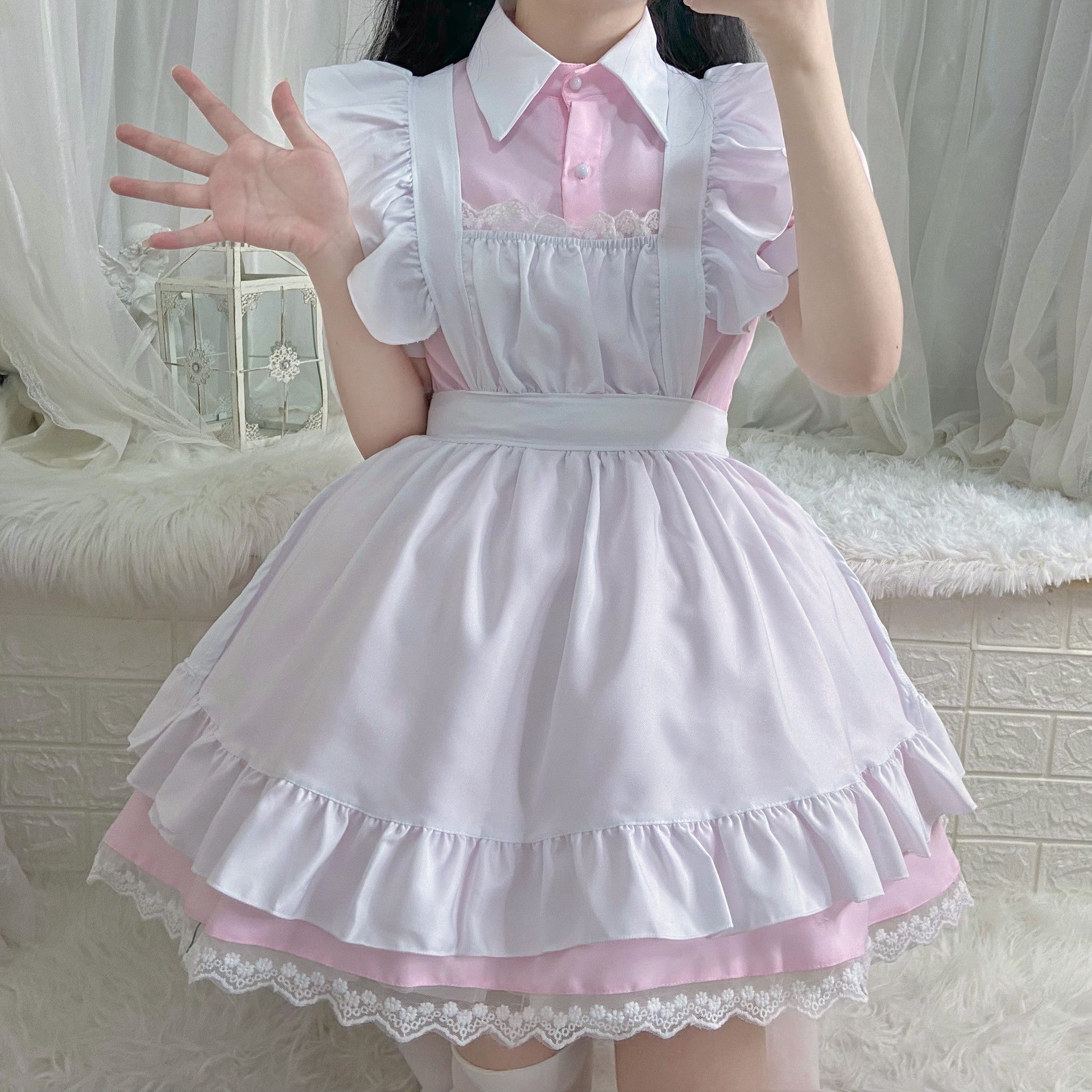 Cute maid dress set HA1439