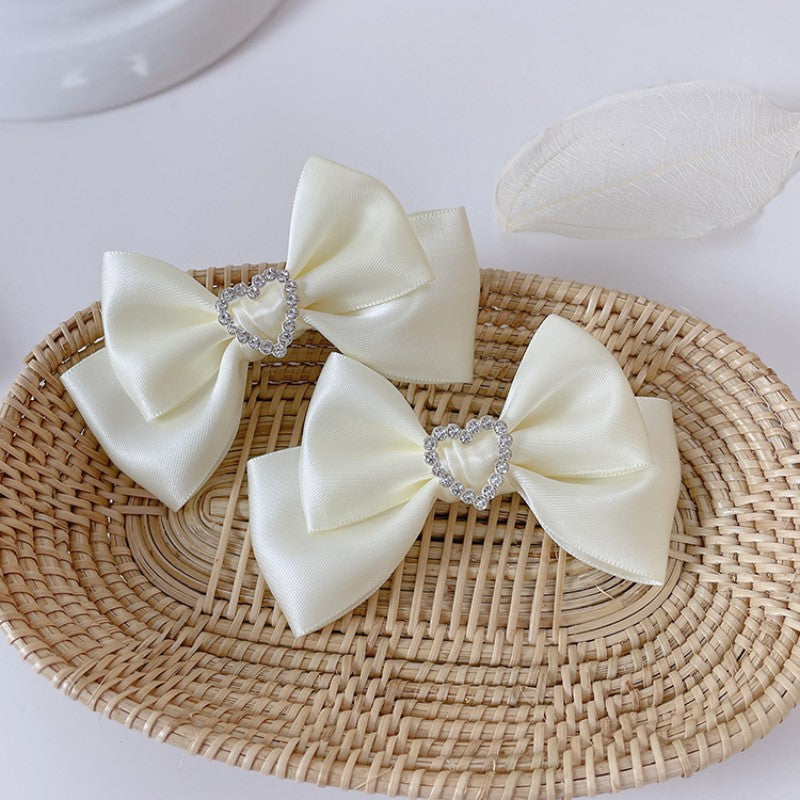Heart little bow hairpin HA1567