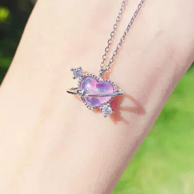 Honey Star Moon Heart Necklace HA1723