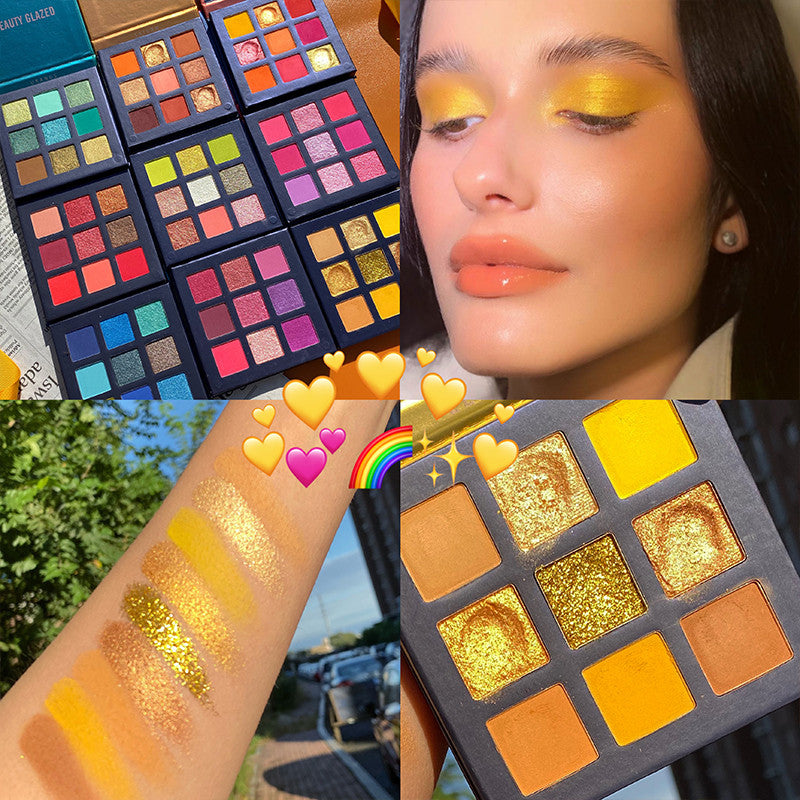 Nine Color Eyeshadow Palette HA0127