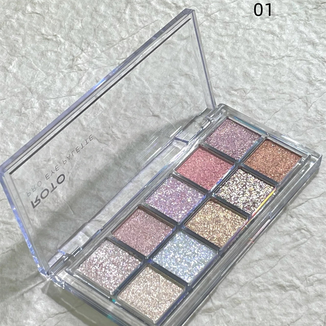 Ultra-shimmery matte 10-color eyeshadow palette HA0090