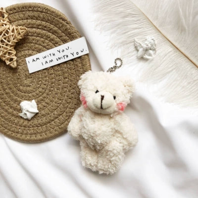 Girly heart blush bear doll HA2183
