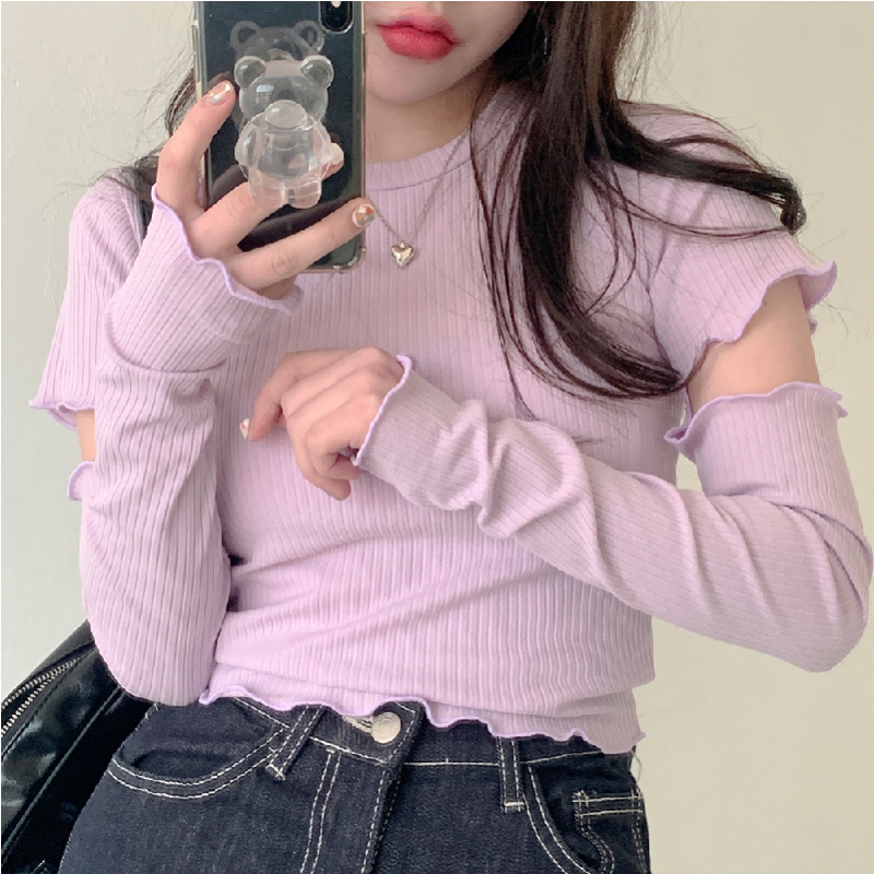 Sweet Cream Sleeve T-Shirt HA1635
