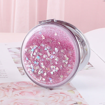 Portable Folding Makeup Mirror HA0132