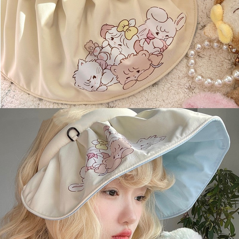 Sunscreen Cute Headband Hat HA1720