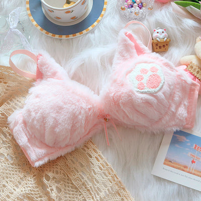 Cute cat plush underwear HA1292