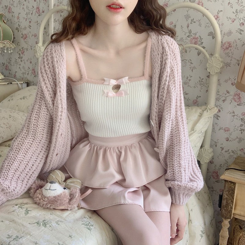Gentle Bow Embellished Camisole HA1699