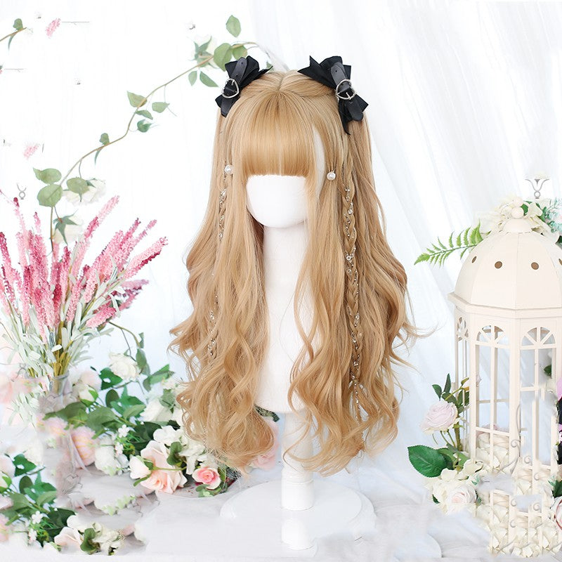 Natural curly long hair HA1246