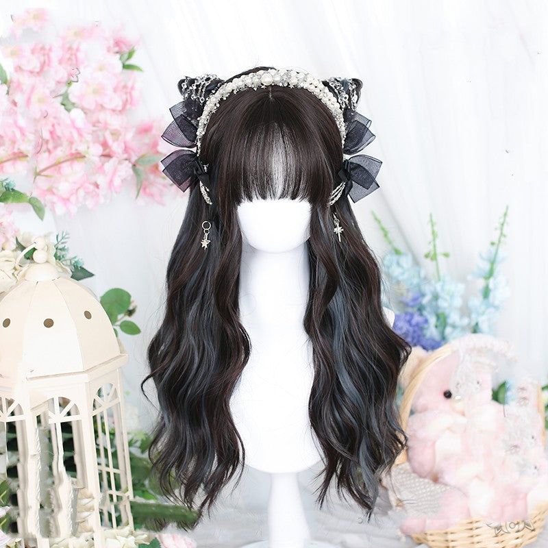 Water ripple long curly wig HA1249