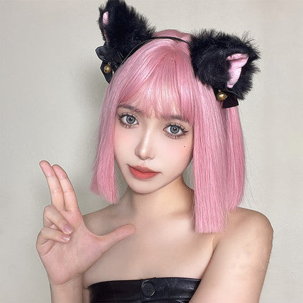 Color Bobo Bob Short Straight Wig HA0894